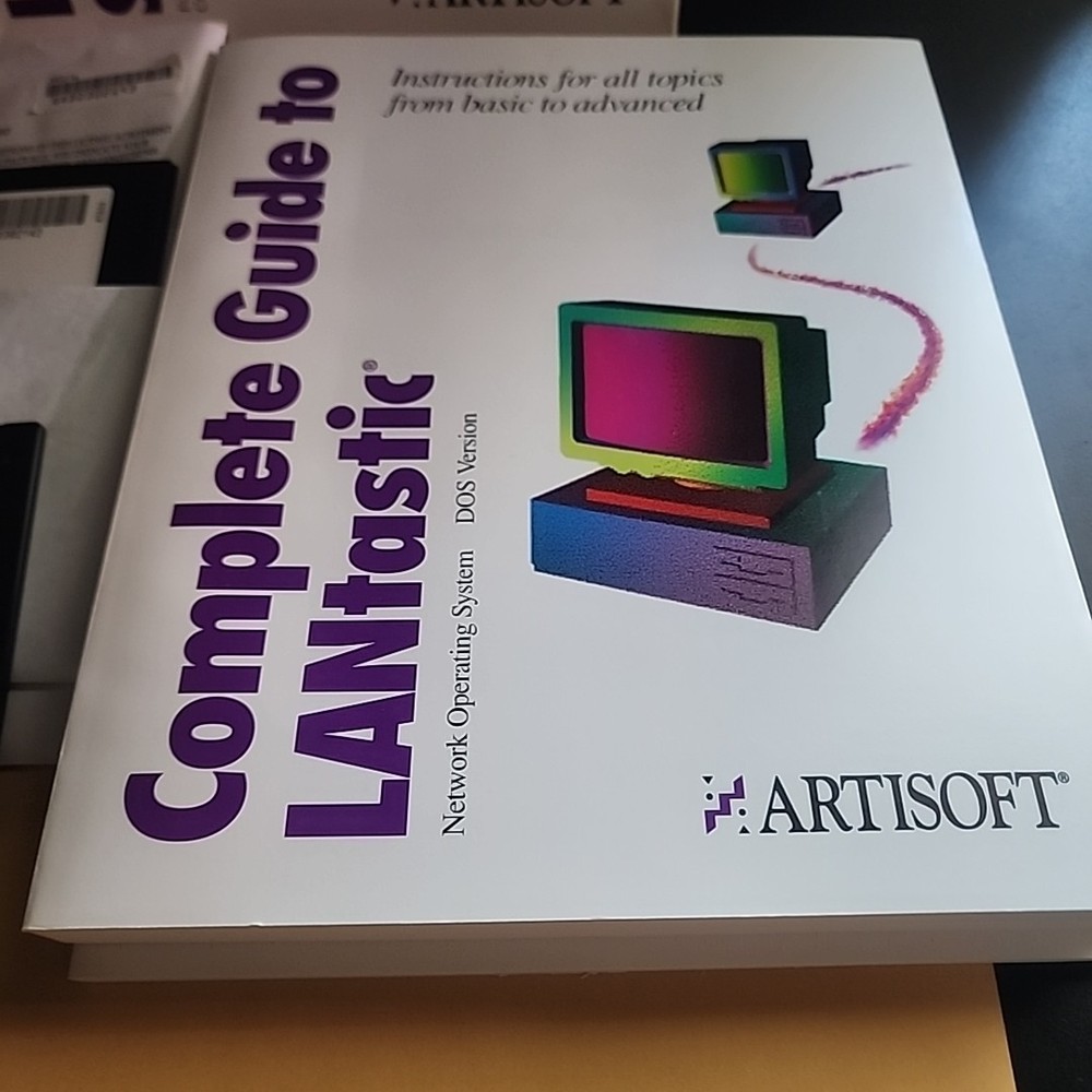 Artisoft LANtastic 5.0 AI Network Single Node Operating System Software Kit