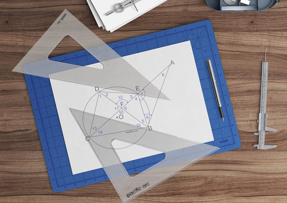 Pacific Arc's Scholastic Triangle - 4 inch - Tools & Home Improvement