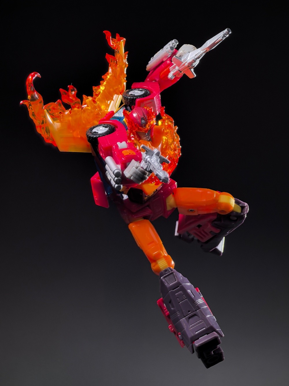 ABS Casting Flame Effect Upgrade Kit For SS86 Hot Rod Accessories-MSS STUDIO