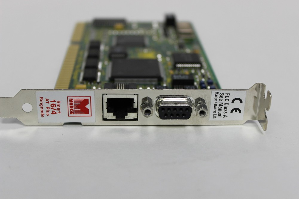 MADGE 152-035-08Y ISA SMART 16/4 AT PLUS RINGNODE TOKEN RING ADAPTER 152-036-06