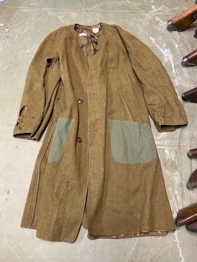 ORIGINAL WWII US ARMY WINTER M1938 GREATCOAT OVERCOAT LINER INSERT- LARGE