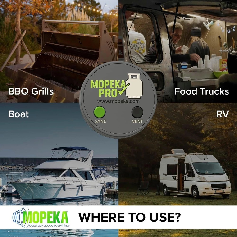 Pro Check Sensor - Wireless Propane Tank Magnetic Sensor Level Indicator - Pr...