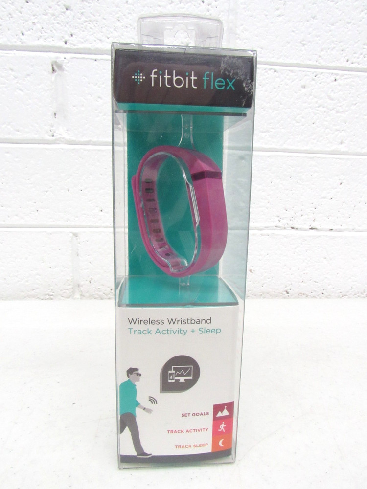 Fitbit New Sealed Flex FB401VT Wireless Magenta Activity & Sleep Tracker