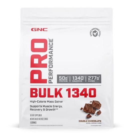 GNC Pro Performance Bulk 1340 -Double Chocolate (9 Servings)