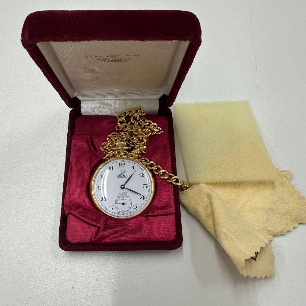 WATEX Manual Hand-Winding Pocket Watch