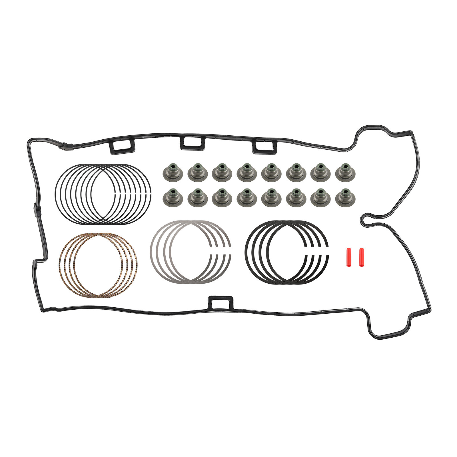 Engine Rebuild Overhaul Connecting Rod, Pistons Kit For Chevrolet Equinox 2.4L