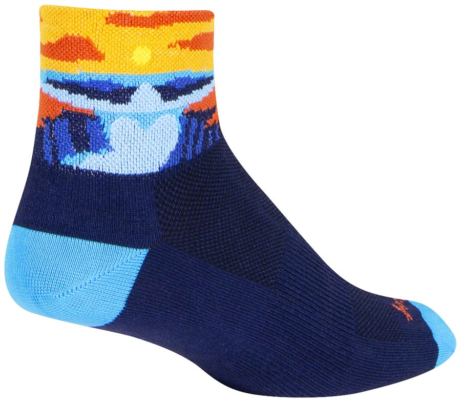 SockGuy Classic Socks Crew Socks Large XL Bluffs