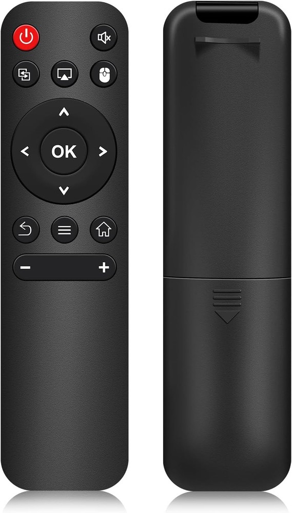 Replacement Remote for Mini Projector,Compatible with HY300Pro,HIPPUS Black