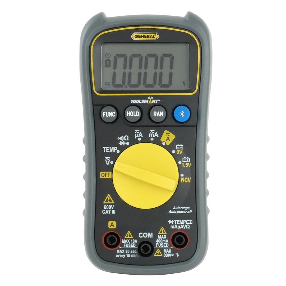 TS04 ToolSmart Bluetooth Connected Digital Multimeter, Auto-Ranging with NCV ...