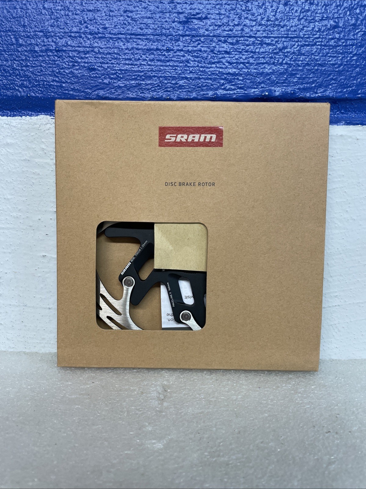 SRAM Paceline X Disc Brake Rotor - 160mm Center Lock Silver/Black New In Box