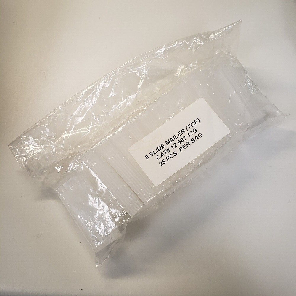 Fisherbrand™ Top-Opening Five-Slide Plastic Microscope Slide Mailer/Transporter