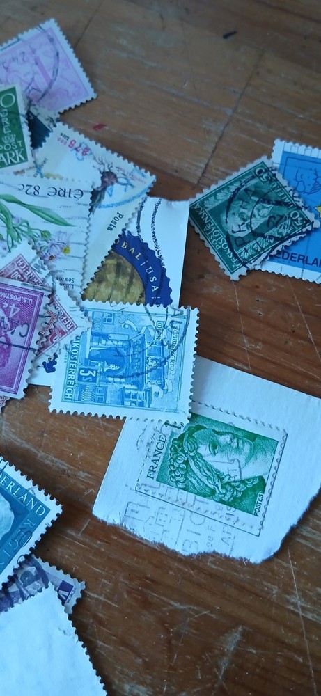 Vintage Postage stamps Bundle Post