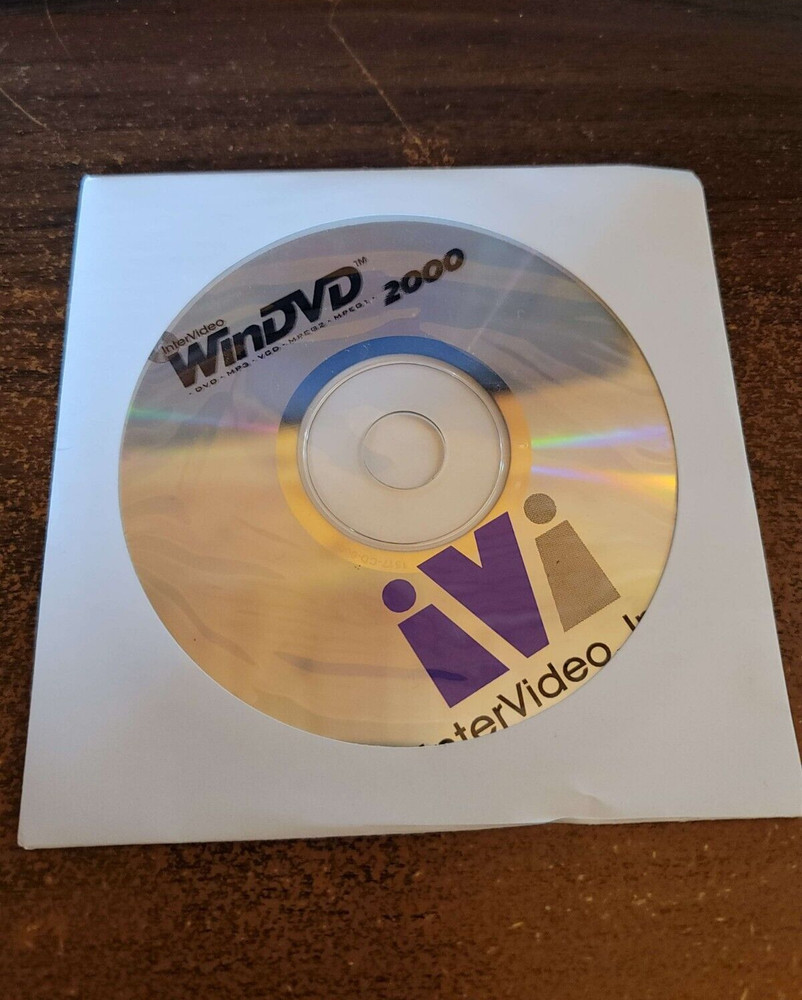 WinDVD 2000 (PC, 2000, InterVideo, Dell Utility Pack-In)
