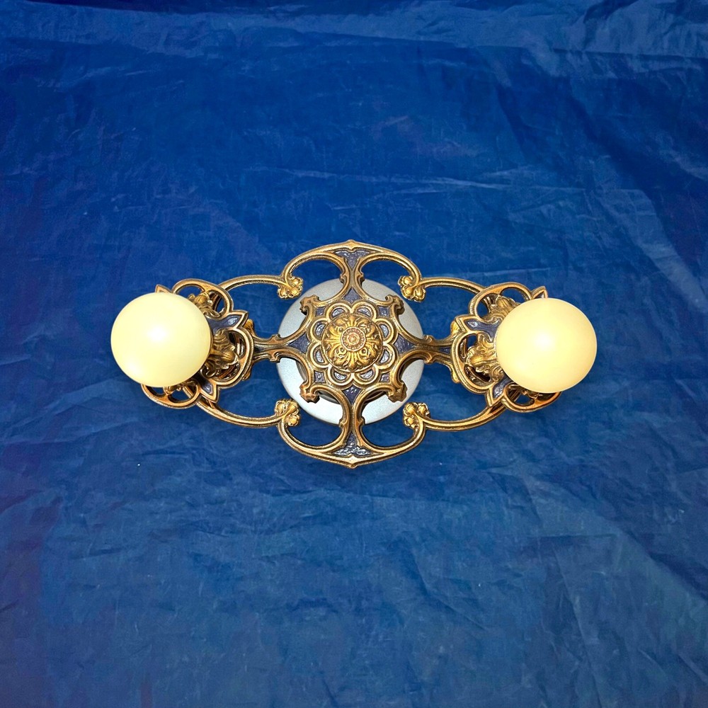 Flush Mount Double Socket Rewired Beautiful Nice 82C