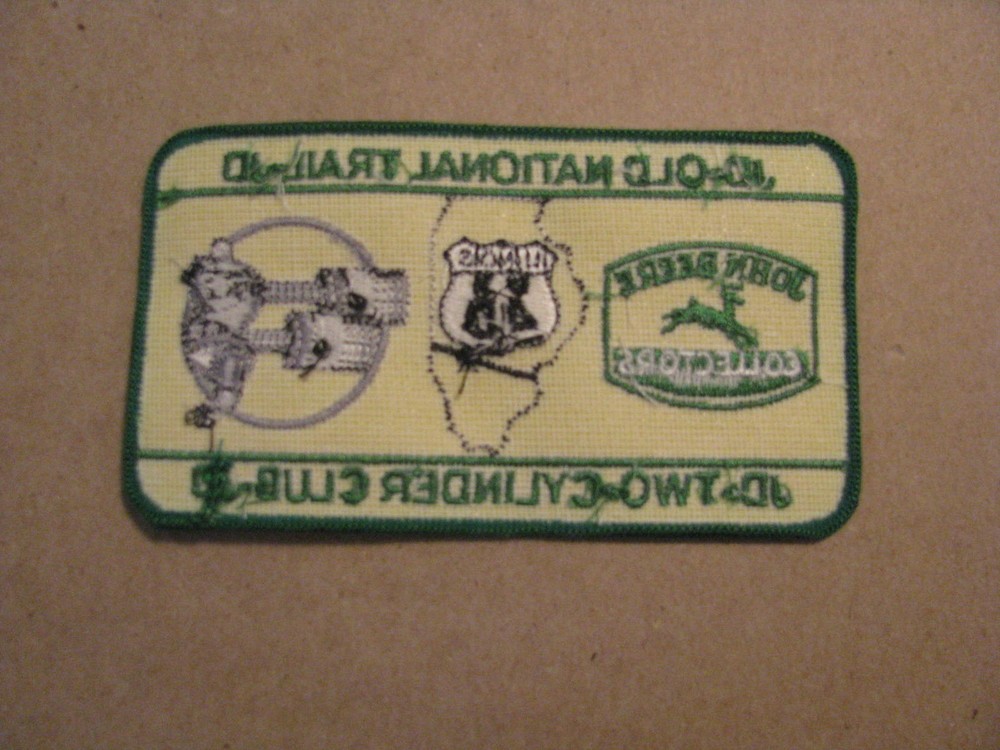 John Deere Two Cylinder Club Patch