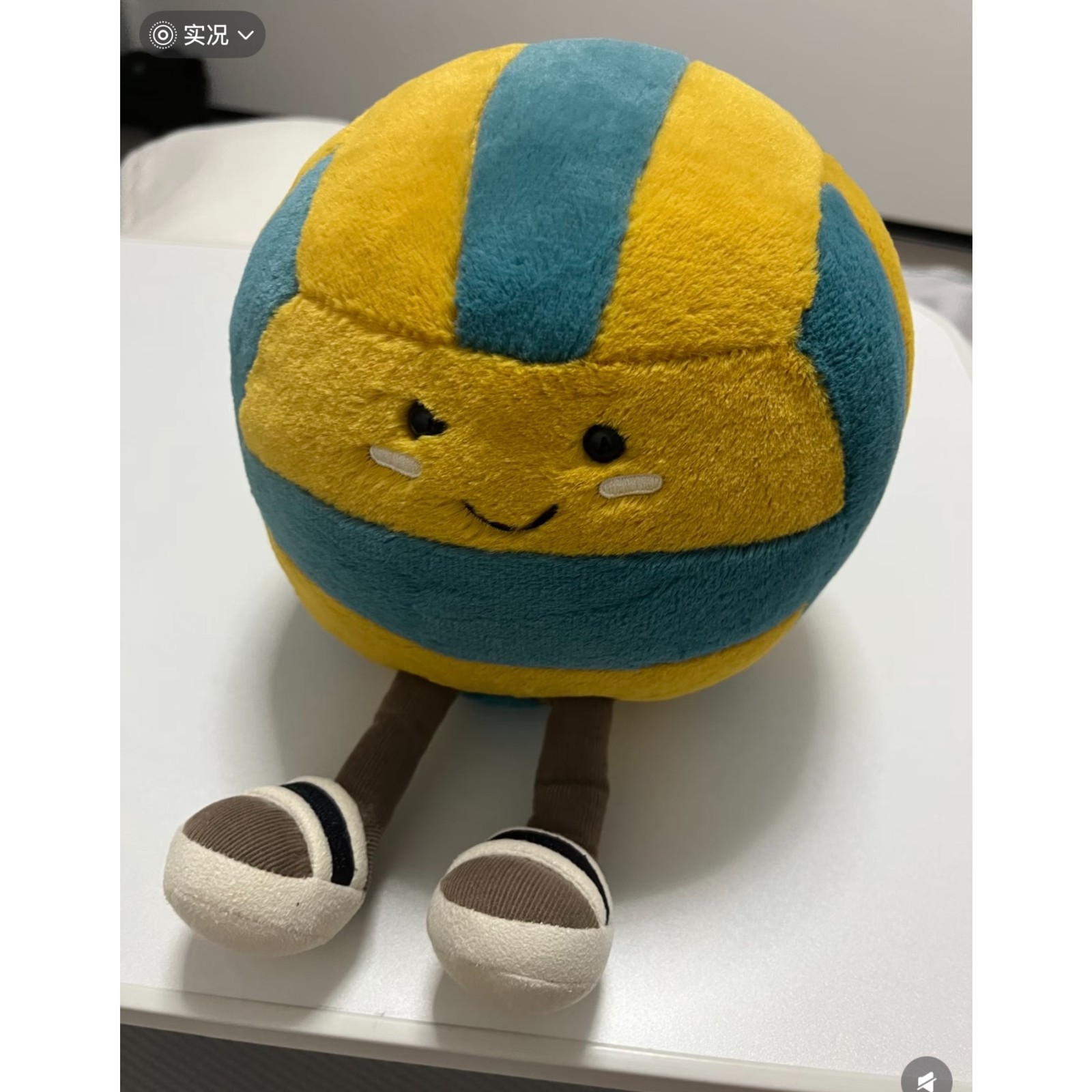 Jellycat 11.8 in Amuseables Sports Beach Volley Stuffed Toys Doll Gift