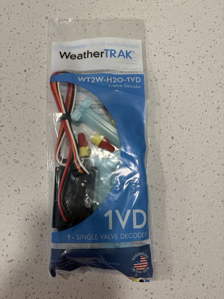 WeatherTRAK 2-Wire Single Station Decoder WT2W-H20-1VD