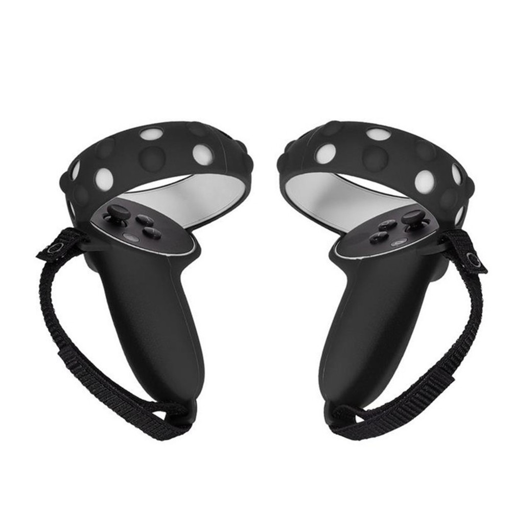 Silicone Handle Grip Cover Protect Sleeve Strap For Oculus Quest 2 VR Headset