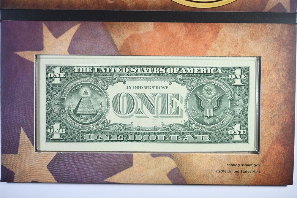 2019 Native American $1 Enhanced Coin & Currency Set Space Program