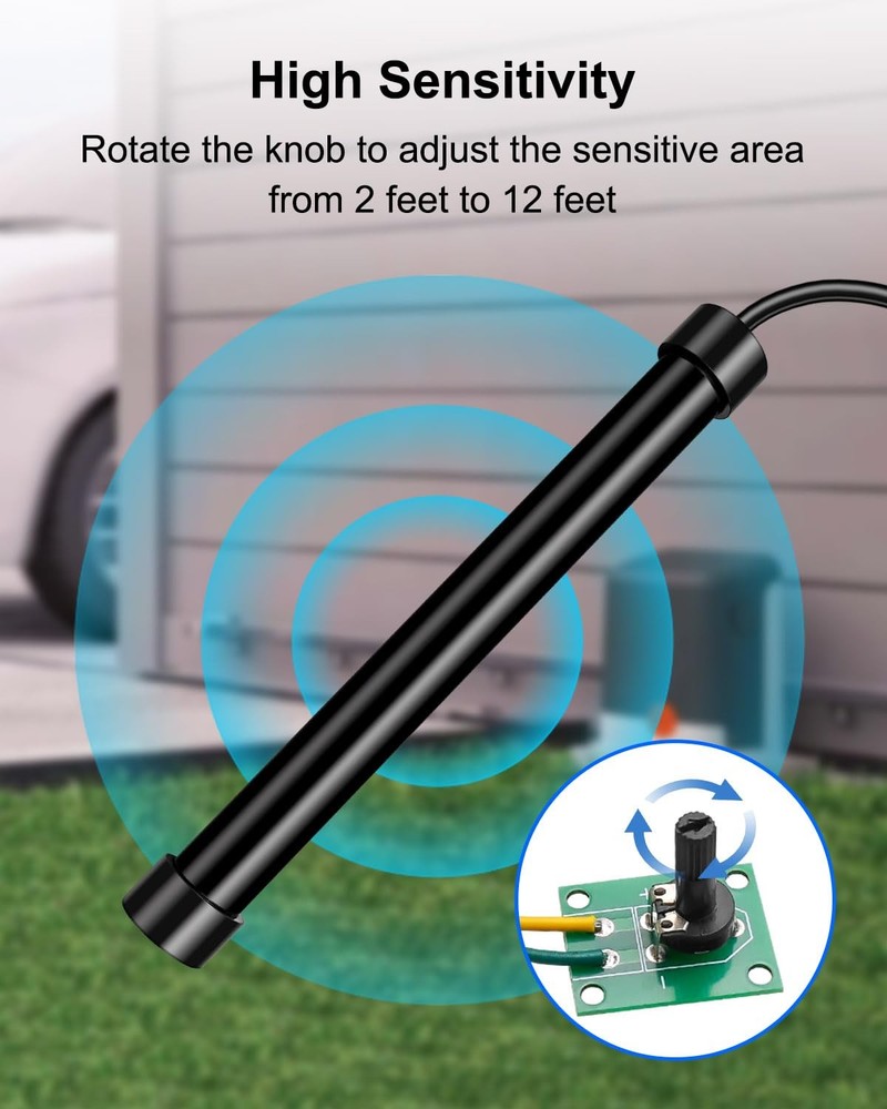 Vehicle Exit Sensor Kit Fit for Ghost Controls, Mighty Mule, Lift 50 FT