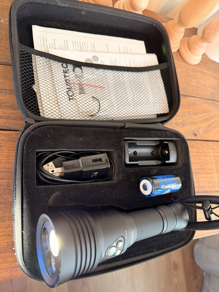 Tovatec MERA Dive Light Underwater Camera