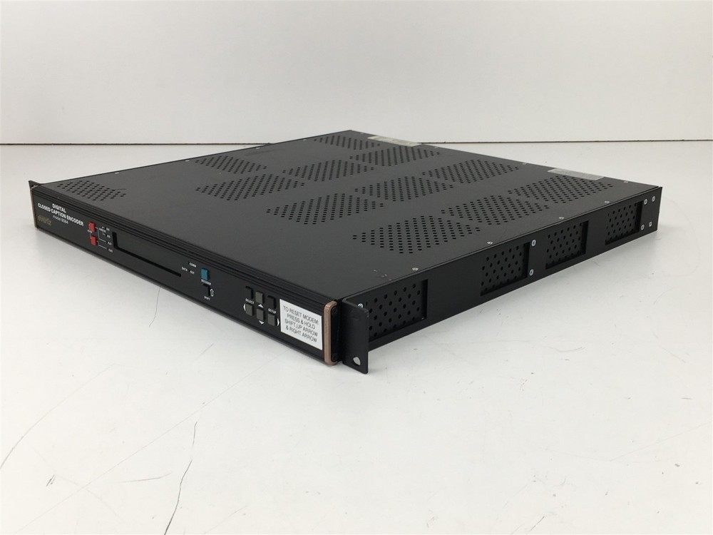 Evertz Digital Closed Caption Encoder 8084 Rack Mountable