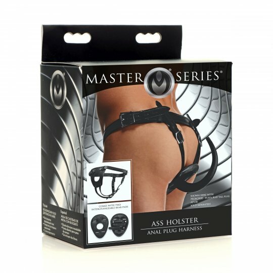 Master Series Ass Holster anal plug Harness Stimulator