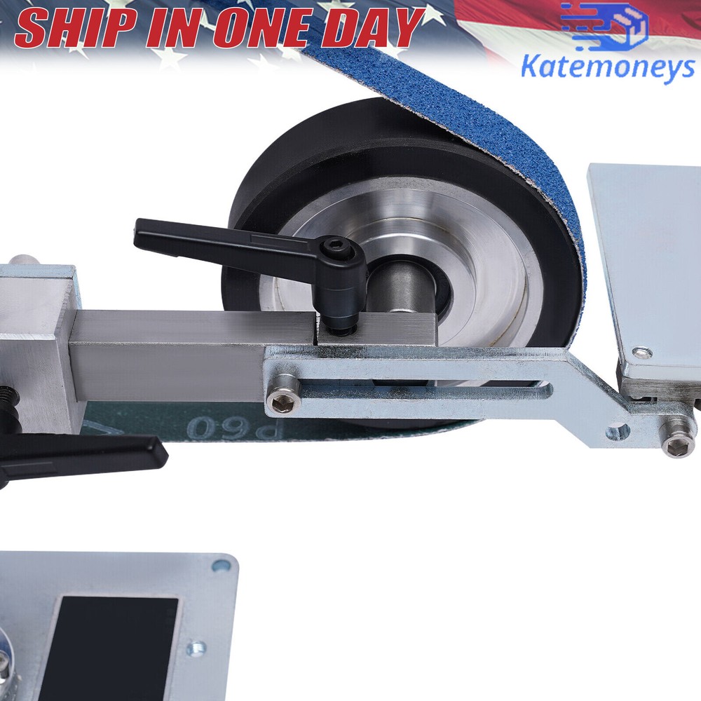 Belt Sander Bench Grinder Knife Sharpener with Large Table Polishing Sander