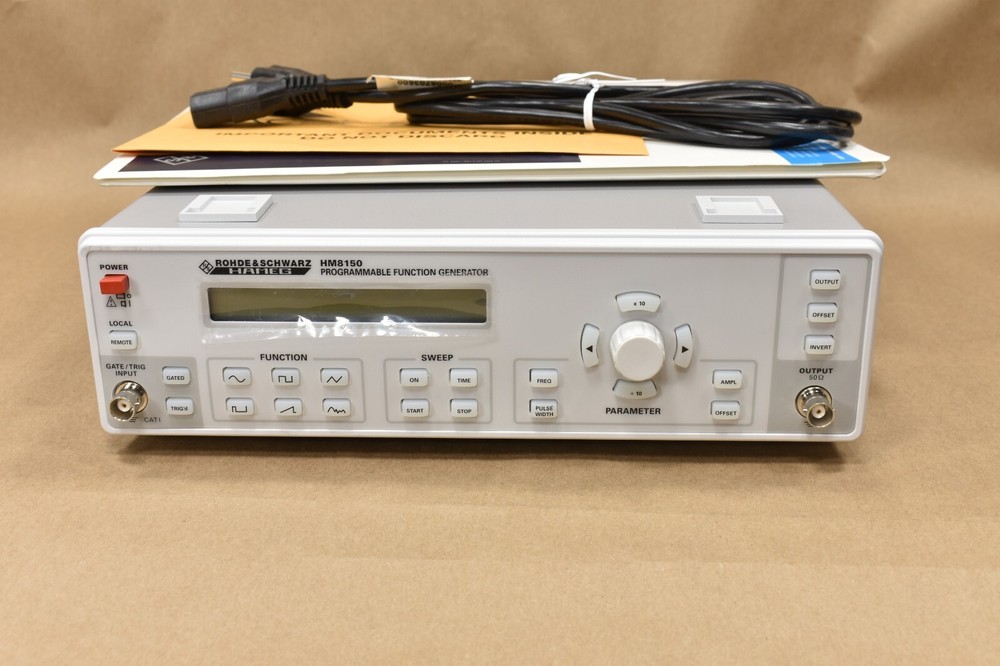 Rohde Schwarz R&S HAMEG HM8150 12.5Mhz Arbitrary Function Generator