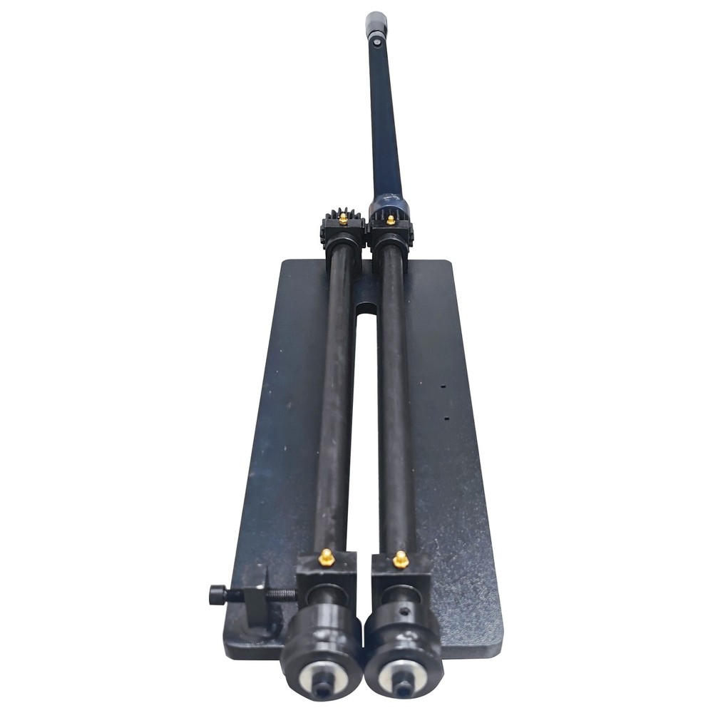 Hand Winding Machine Metal Bead Roller Create Channels Forming Machine 6 Rollers