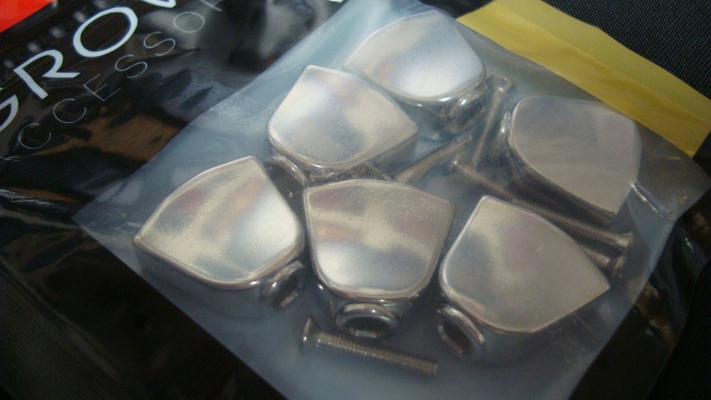 GP102CK Genuine Grover Replacement Keystone Buttons, Chrome