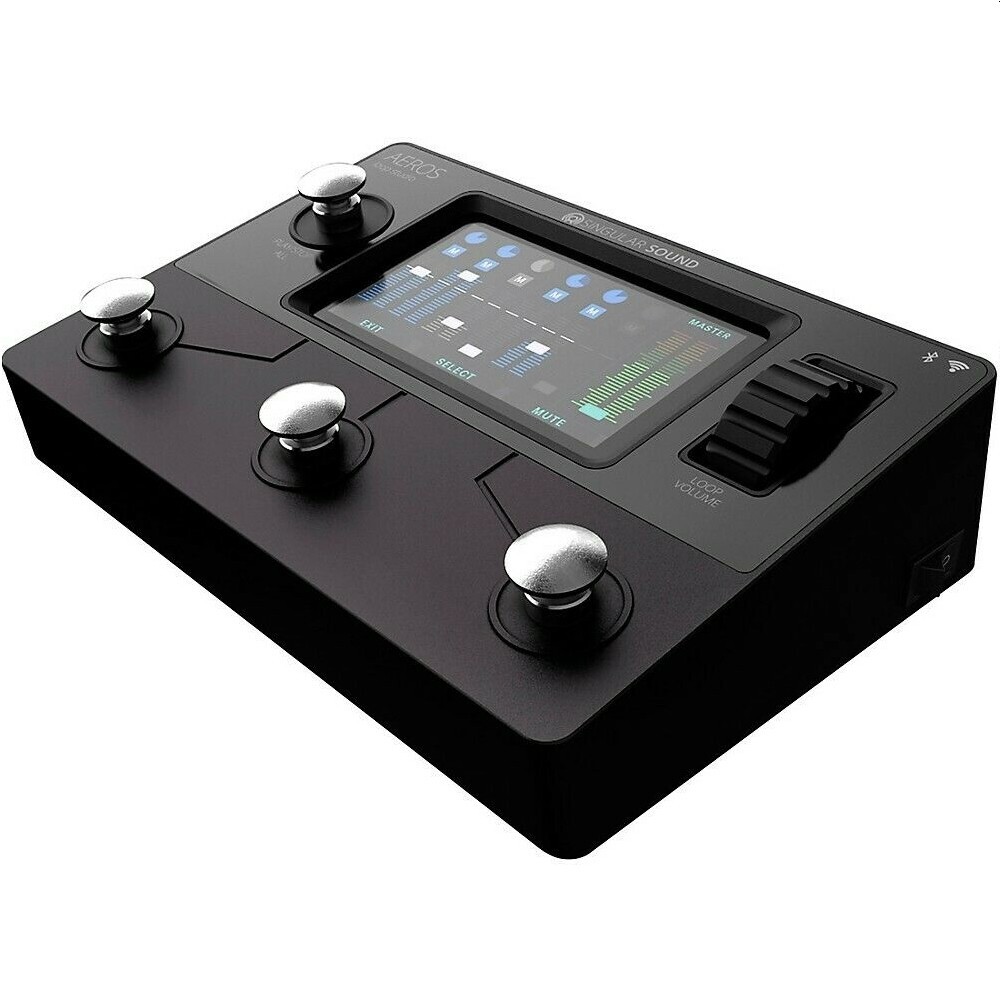 SINGULAR SOUND AEROS LOOP STUDIO EDITION 6-TR Bluetooth Touchscreen Looper Pedal