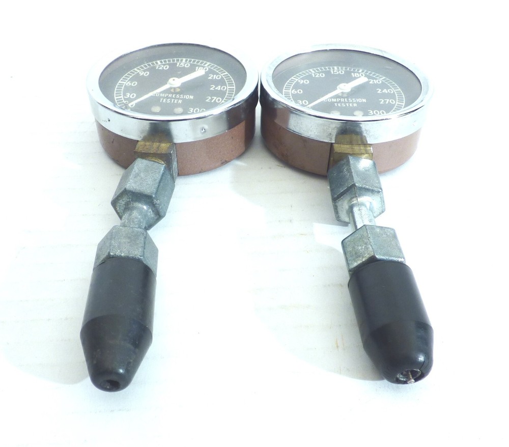 2 Vintage Compression Testers No 535902 USA