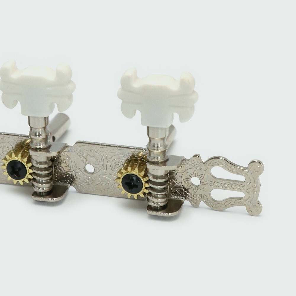 Classical Guitar String Tuning Peg Tuner Acrylic Machine Heads Key Head Chrome