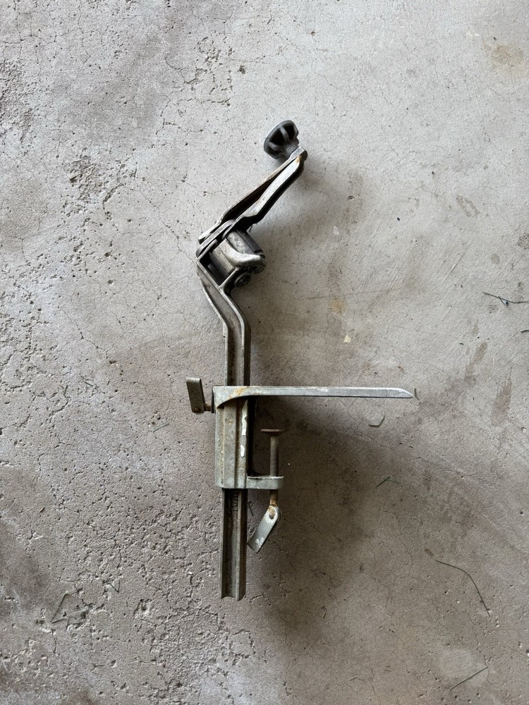 Vintage Hand Crank  Vice