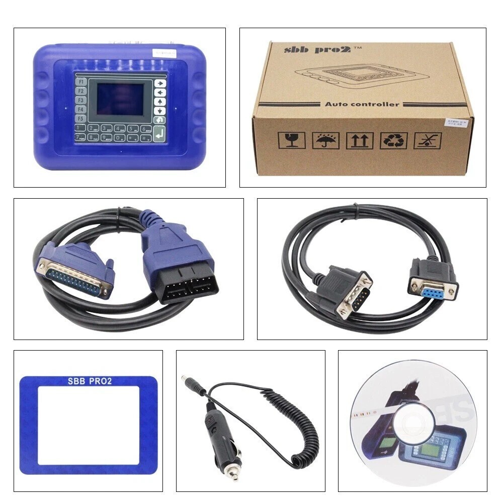 Pro2 V48.99 Key Scanner Car Key Decoding Chip Matching Instrument Support