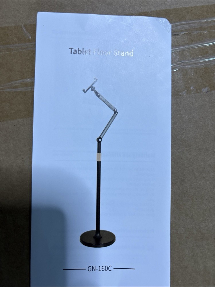 Tablet Floor Stand GN-160C Adjustable Holder