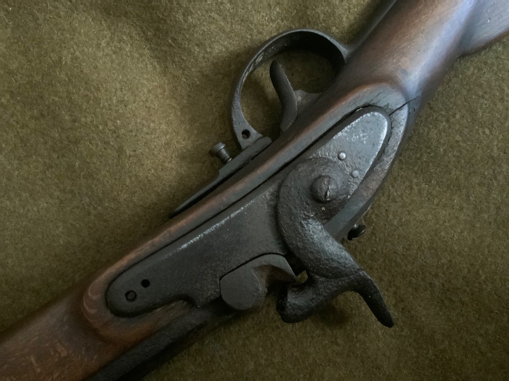 Antique Rifle Percussion Muzzleloader Lock