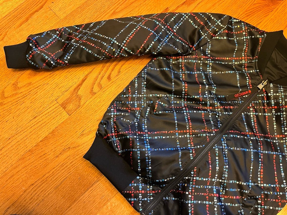 APPLE WWDC 2020 BOMBER JACKET XS Black Extra Small Reversible Software iPad Apps