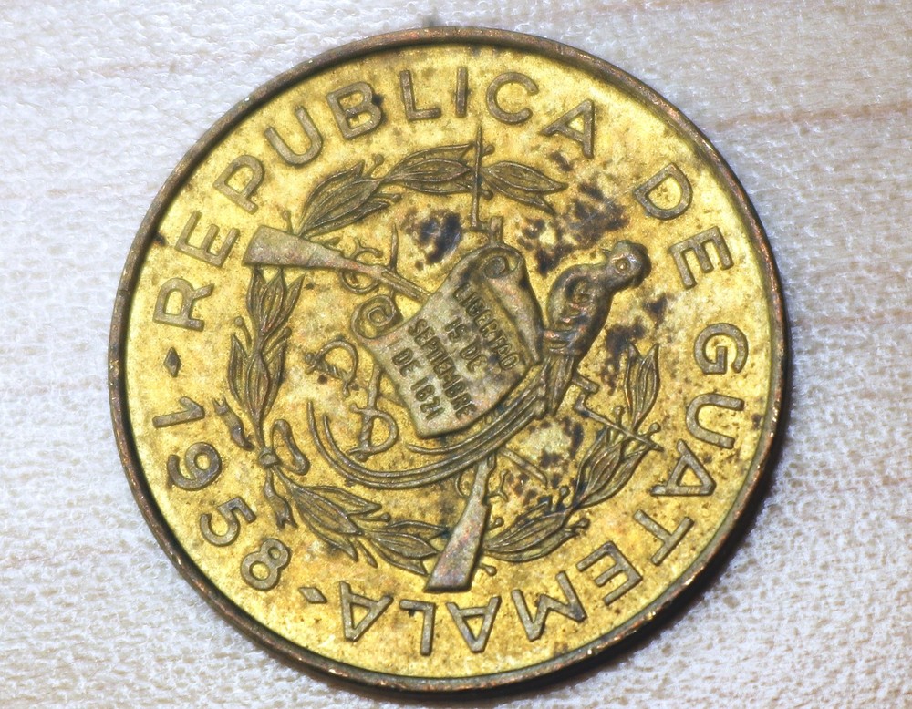 1958 Guatemala 1 Centavo
