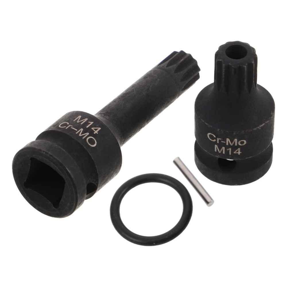 2 Pcs Brake Cylinder Remover Tools Caliper Socket Removal Adapter