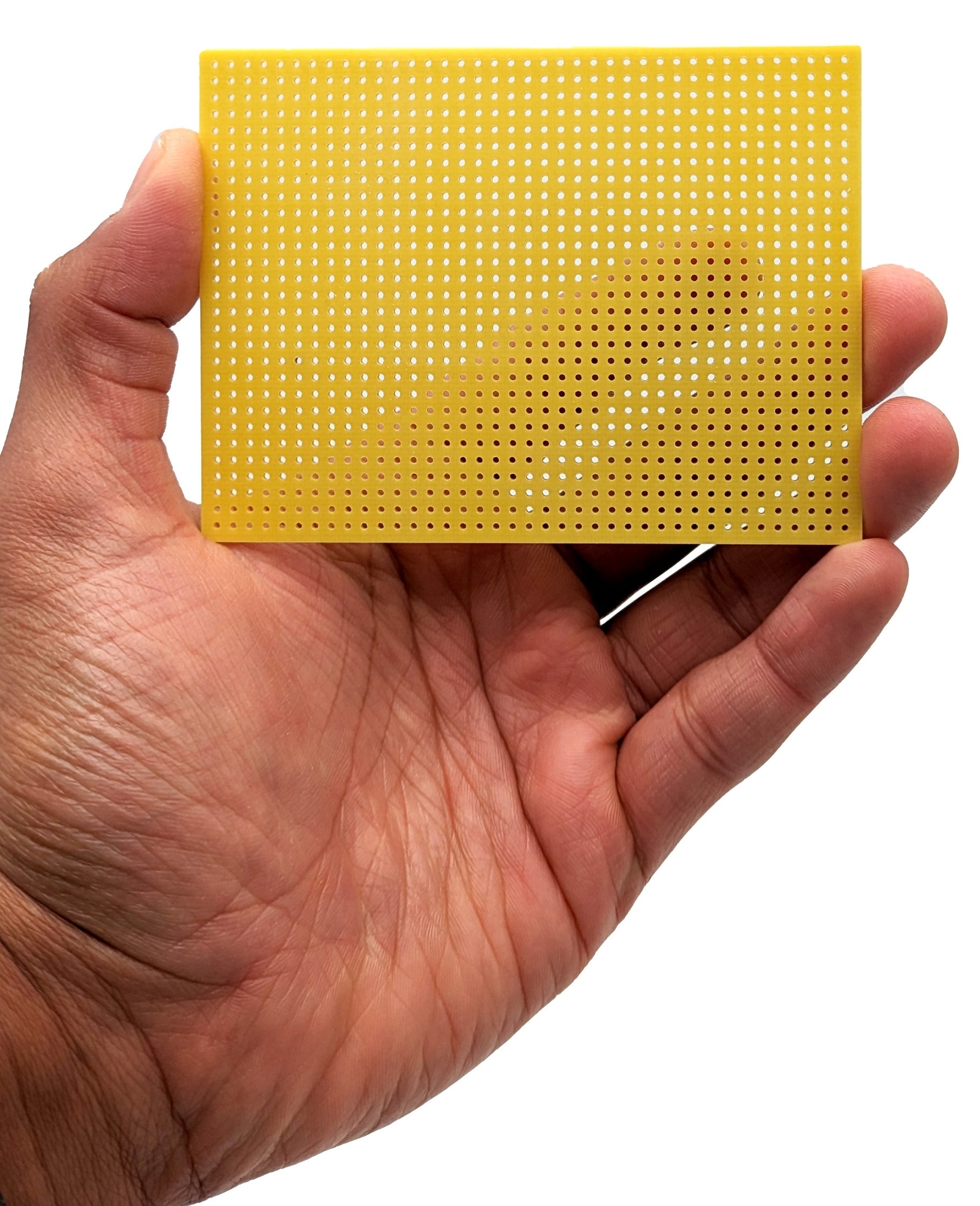 6 Pack 1,160 Holes Perf Board without Solder Pads, 3" × 4" (76.2 x 101.6mm)