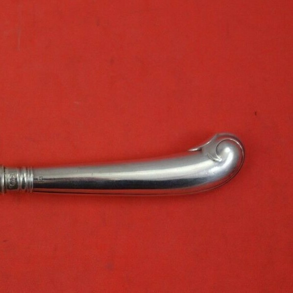 Crichton English Sterling Silver Fruit Fork HH AS Pistol Grip 6 3/8" Heirloom