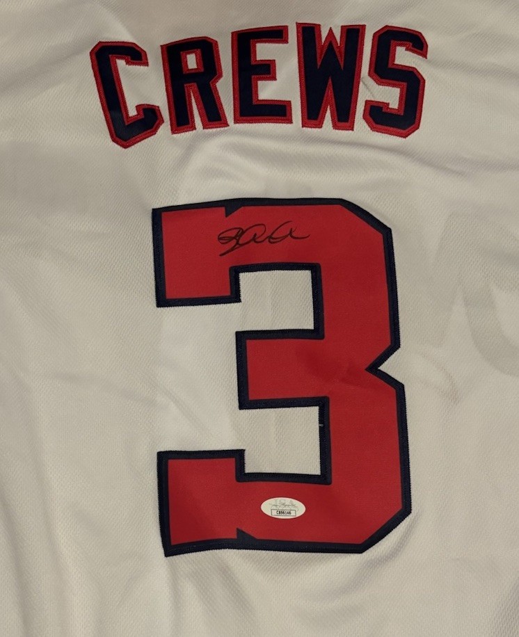 Dylan Crews MLB Baseball Autographed Signed Custom Washington Jersey JSA