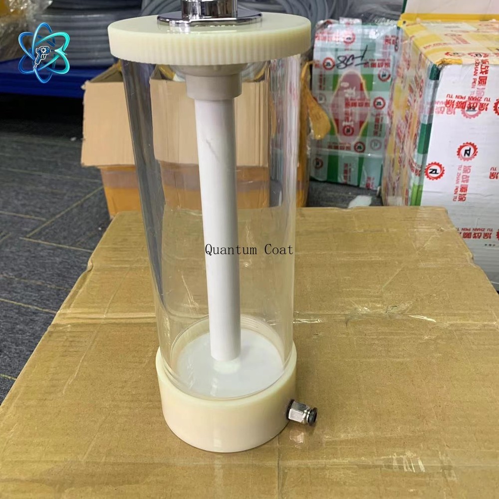 Fluidization hopper cup (1 L) with IG02 pump Fits powder coating machine system