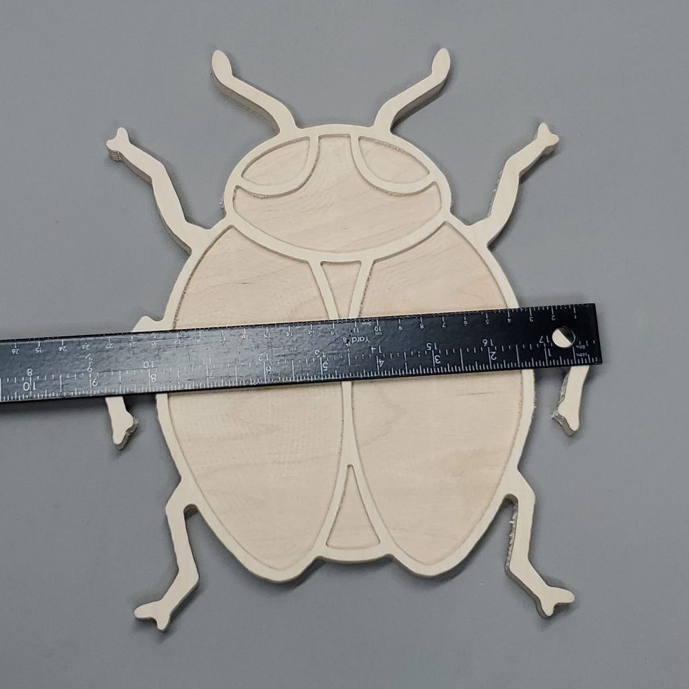 CNC Lady Bug Wood Craft Set 3 Pack (New)