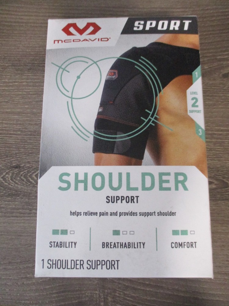 McDavid Universal Right Left Shoulder Support Wrap Level 2 Size L Large 463 New