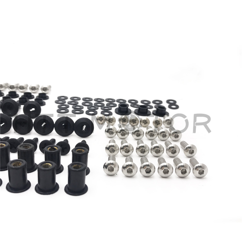 Motorcycle Complete Fairing Bolt Kit Body Screw Set for HONDA CBR600RR 2005-2006