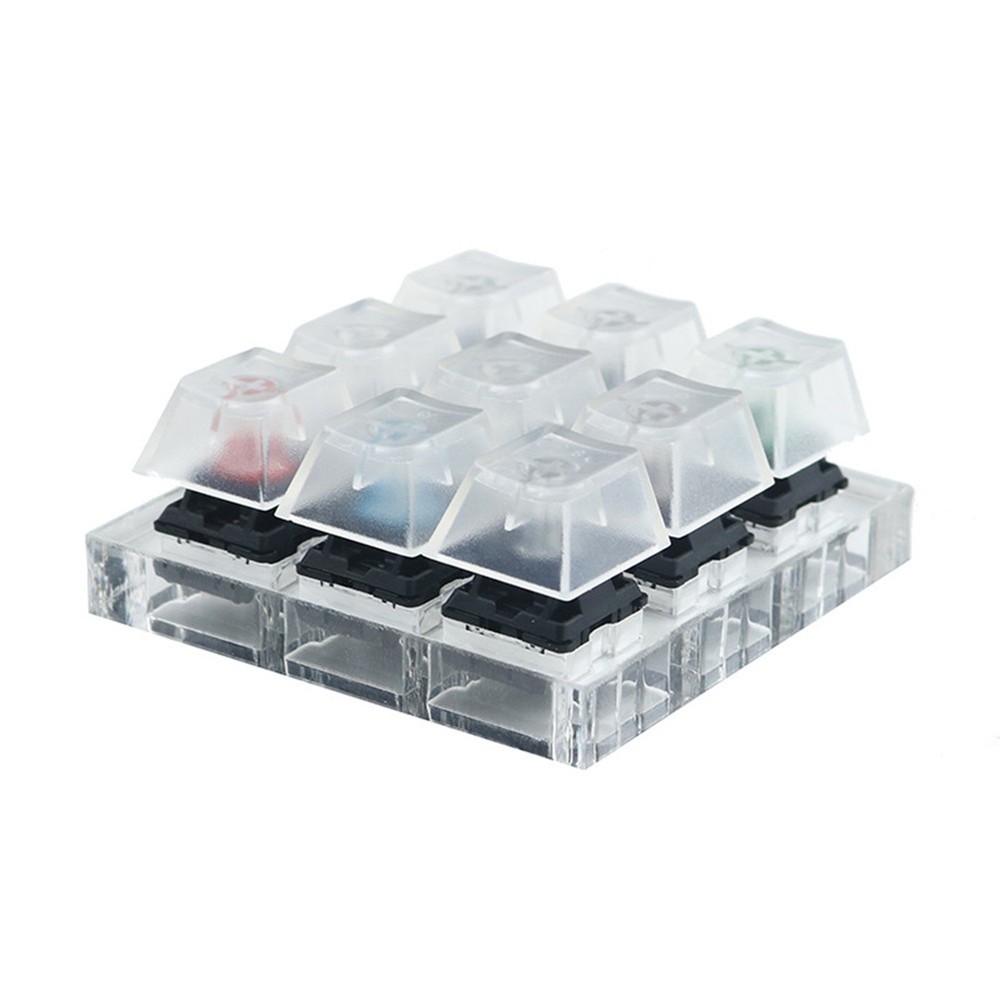 9-Key Switch Tester Mechanical Keyboard Sampler Keycap Switch for Cherry MX