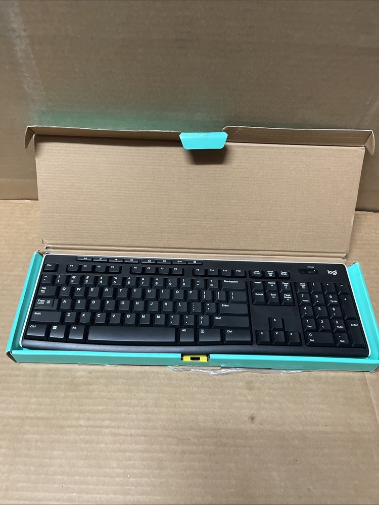 Logitech K270 Wireless Keyboard PC/MAC Includes Unifying Receiver